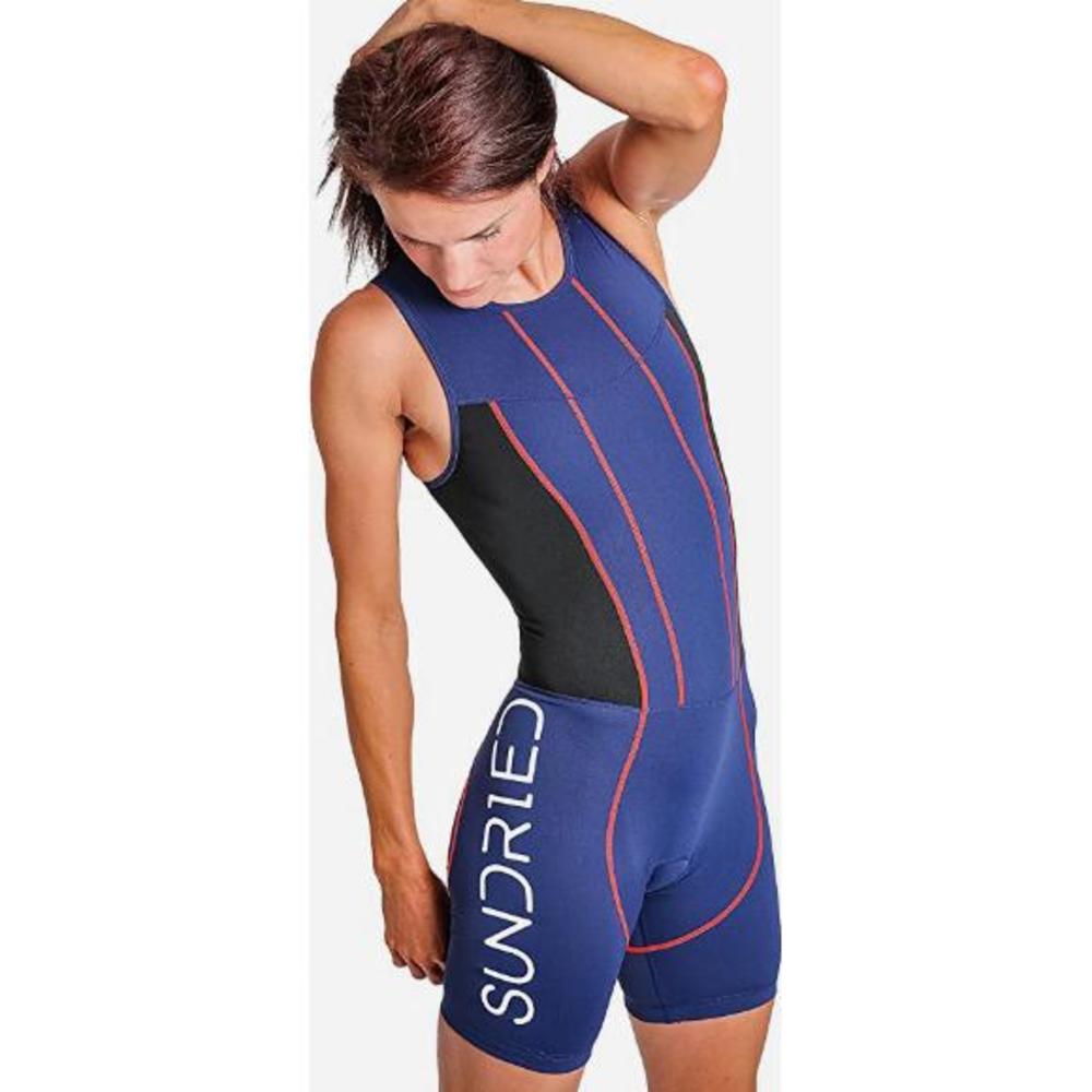 Sundried Womens Premium Padded Triathlon Tri Suit Compression Size M